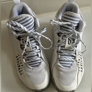 Adidas White and Black Athletic Sneakers